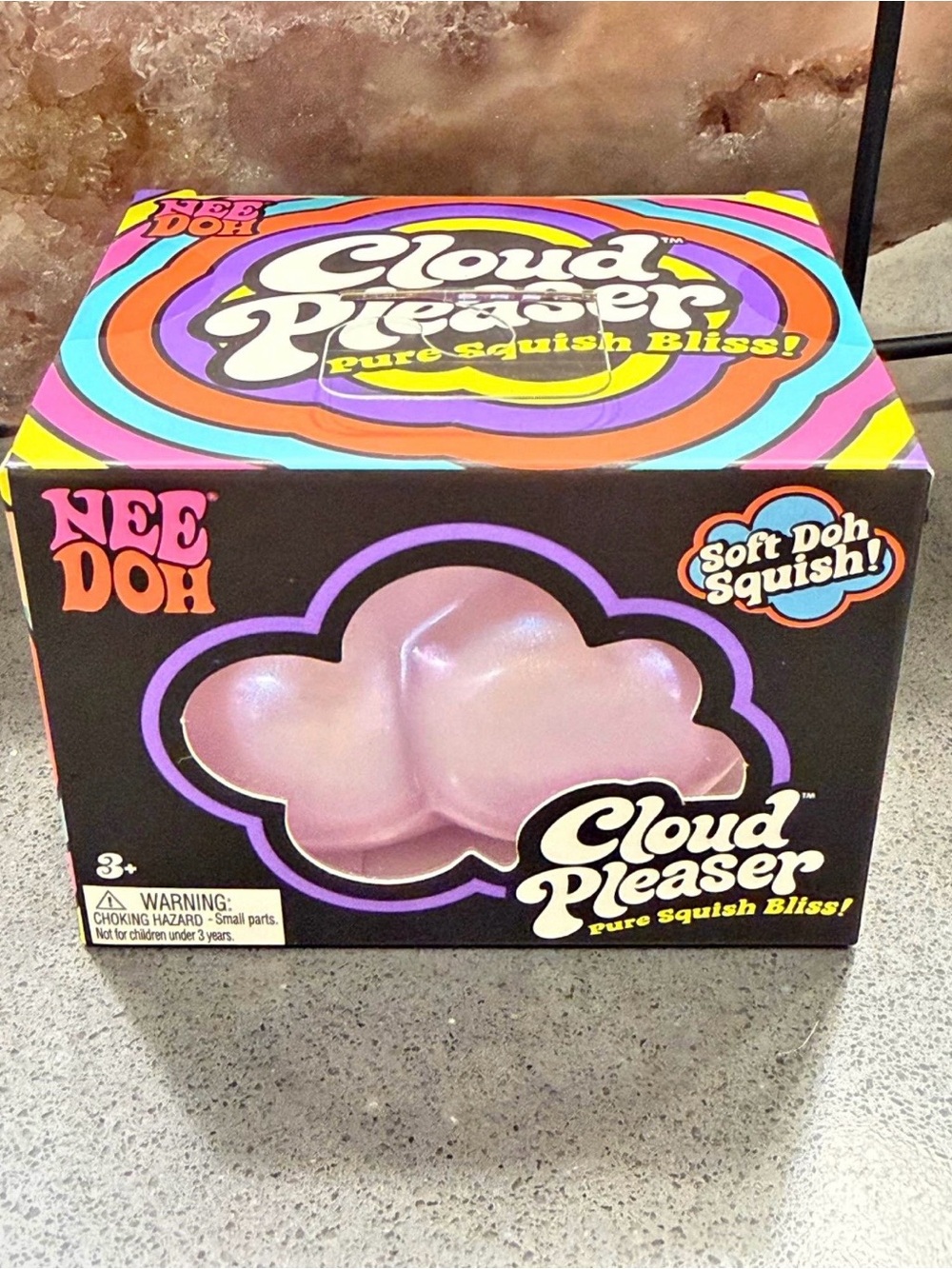 Needoh Cloud Pleaser Soft Doh Squish - Pink Cloud